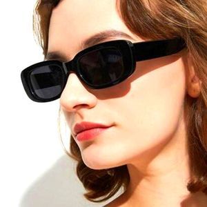 Small Frame Sunglasses Black Square Fashion Punk Sunglasses NIP